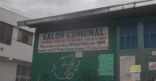 SALON COMUNAL BARRIO CIUDAD GRANADA SALON COMUNAL BARRIO CIUDAD GRANADA